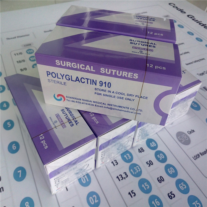 Poliglactin 910 suture