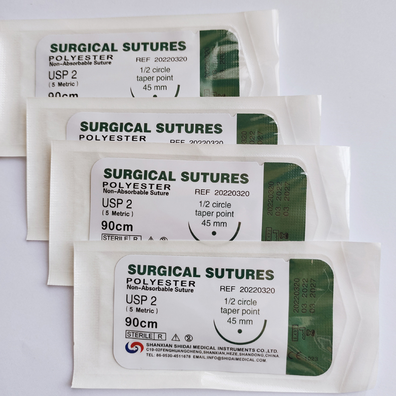 polyester suture