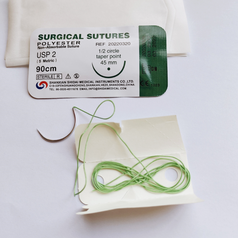 polyester suture