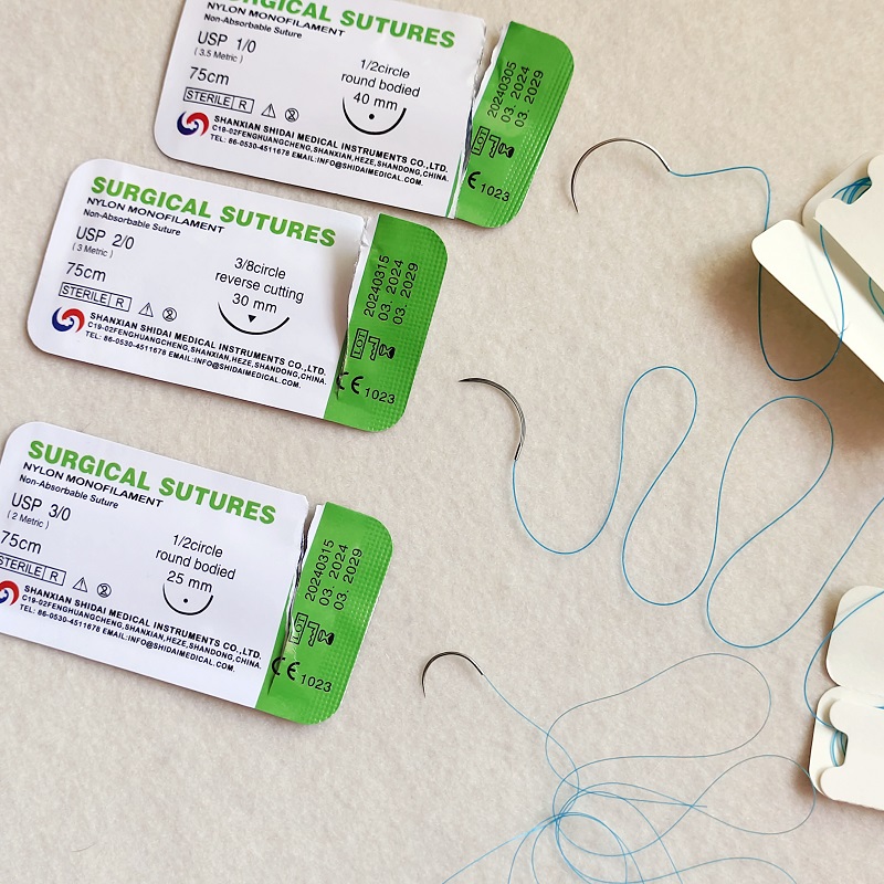 Nylon monofilament suture